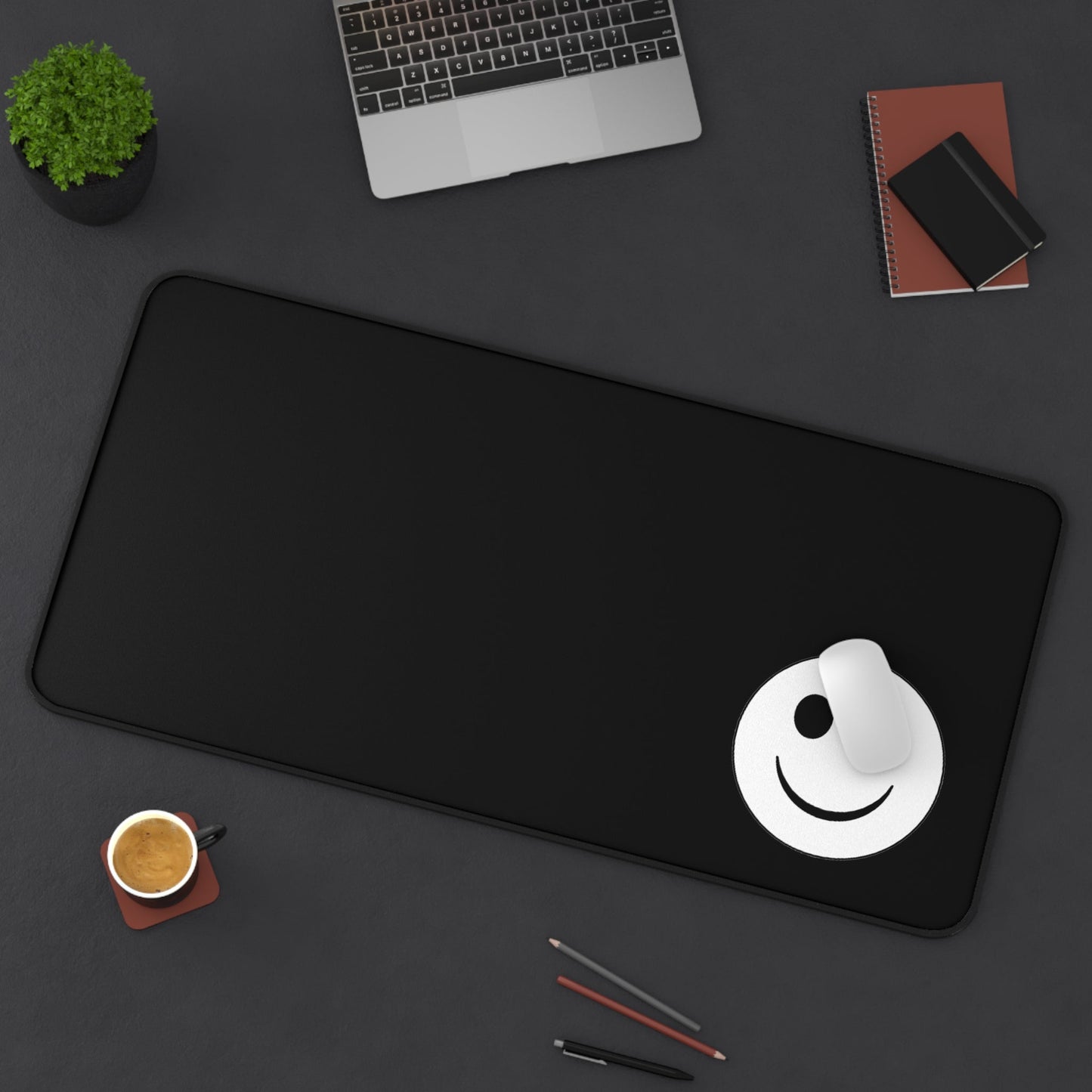 $CFUN Black Desk Mat - Corrupt Fun