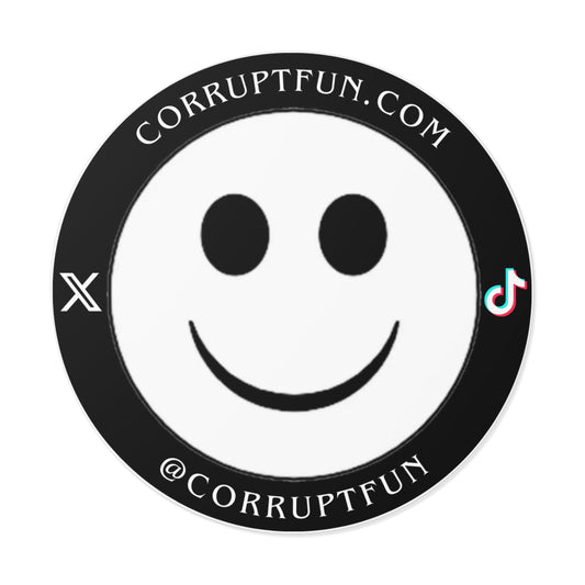 $CFUN Promo Stickers - Corrupt Fun