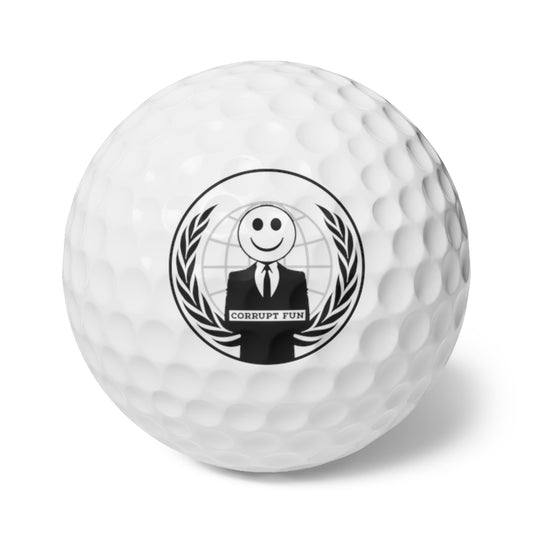 Corrupt Fun Golf Balls, 6pcs - Corrupt Fun