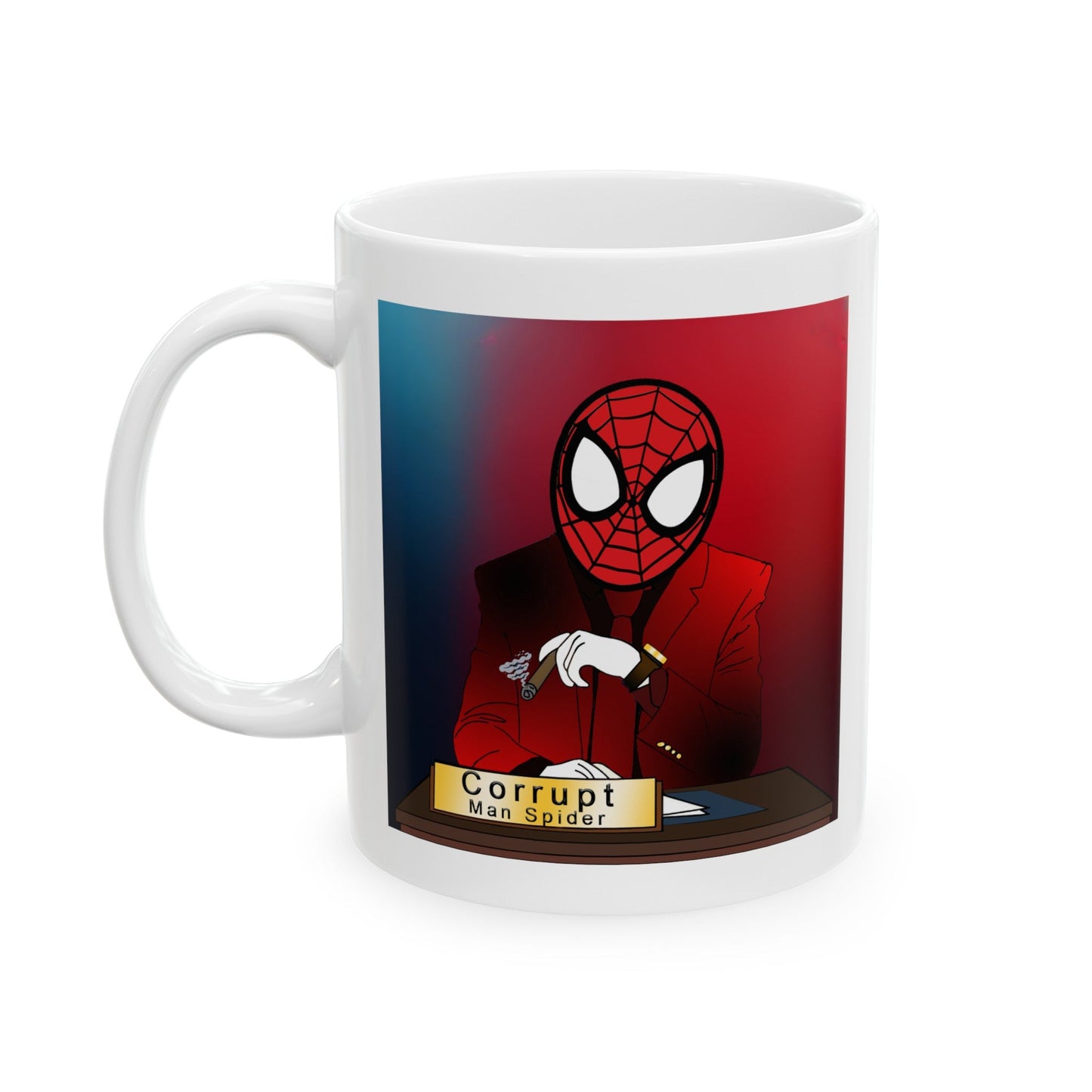 Man-Spider OG NFT Mug - Corrupt Fun