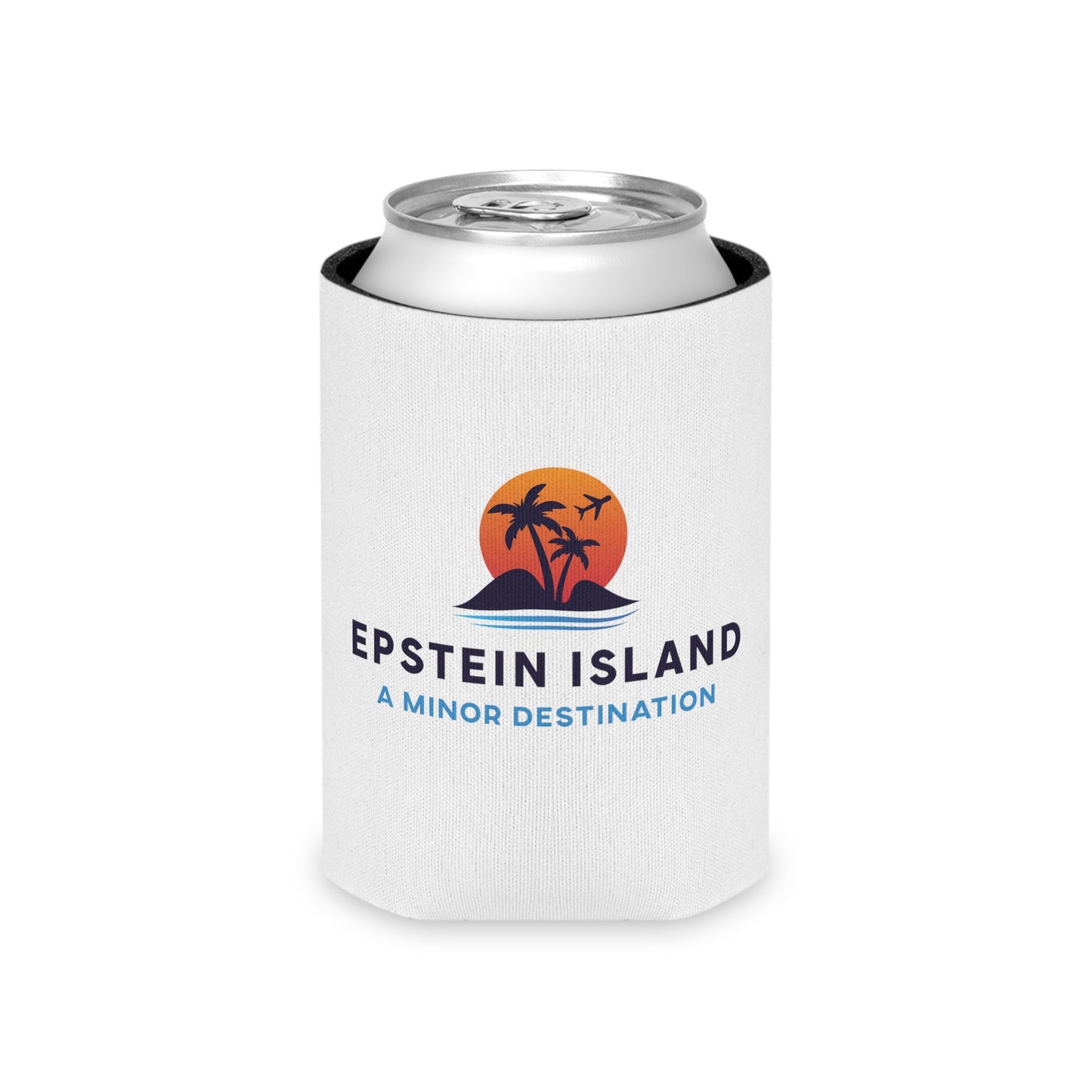 Epstein Island Can Cooler - Corrupt Fun