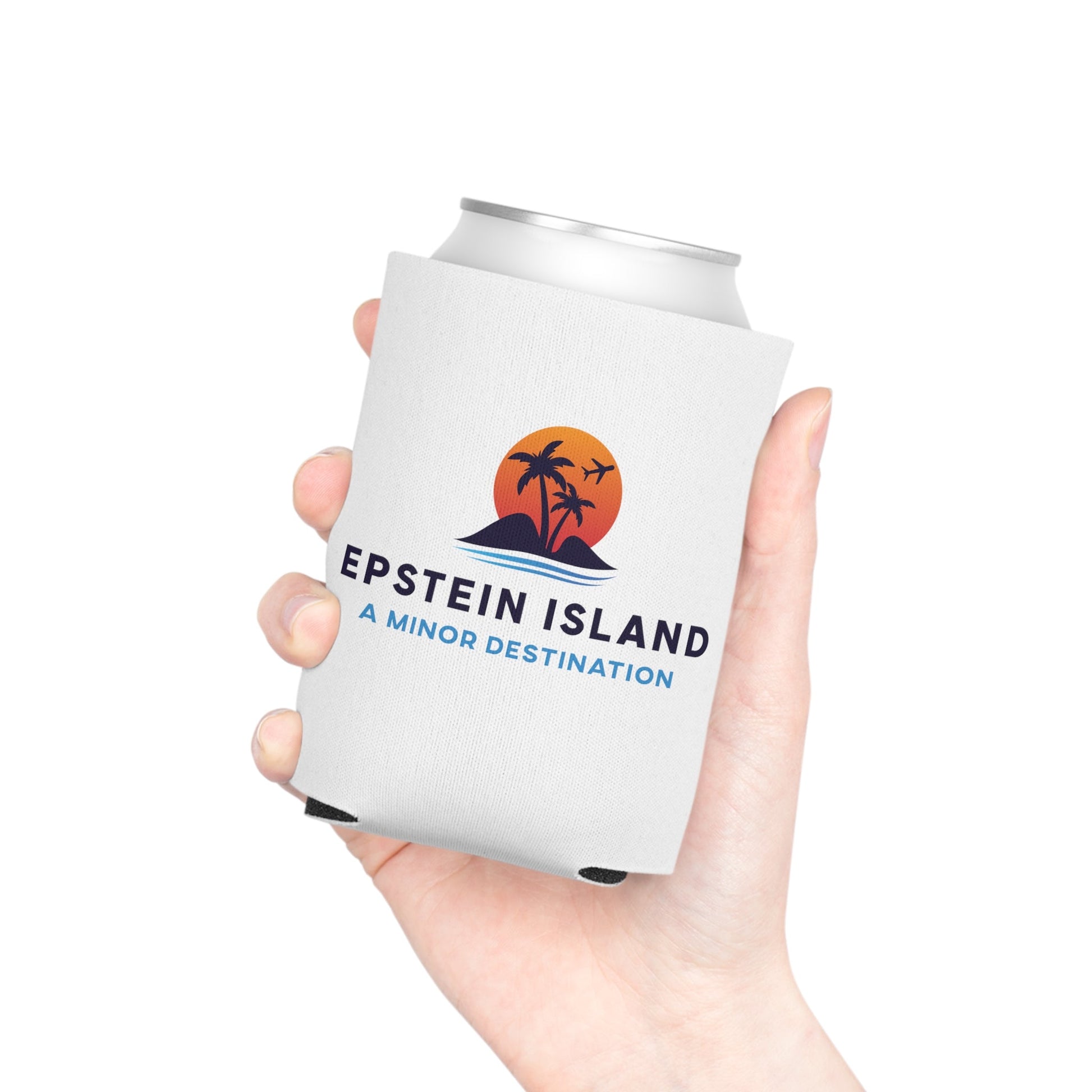 Epstein Island Can Cooler - Corrupt Fun