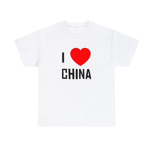 I ❤️ China Tee - Corrupt Fun